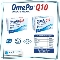 OmePa Q10 Omega-3 Ubiquinol 90 Kapsül - 2