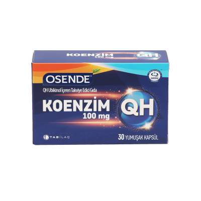 Osende Koenzim QH 100 mg 30 Yumuşak Kapsül - 1