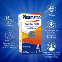 Pharmaton Essential MEN 30 Film Kaplı Tablet - 2
