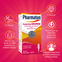 Pharmaton Essential WOMEN 30 Film Kaplı Tablet - 2