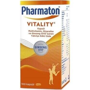 Pharmaton Vitality 100 Kapsül - 1