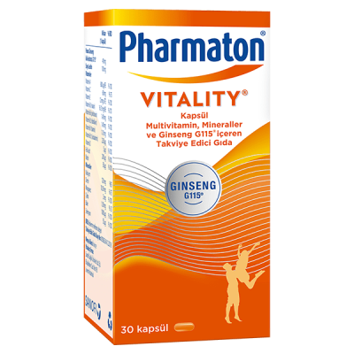 Pharmaton Vitality 30 Kapsül - 1