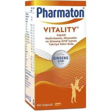 Pharmaton Vitality 60 Kapsül - 1