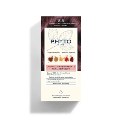 Phyto Phytocolor Coloration Permanente 5.5 Châtain Clair Acajou / Açık Kestane Akaju - 1