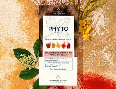 Phyto Phytocolor Coloration Permanente 6 Blond Foncé / Koyu Kumral - 4