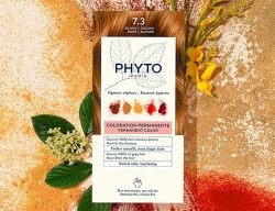 Phyto Phytocolor Coloration Permanente 7.3 Blond Doré / Kumral Dore - 4
