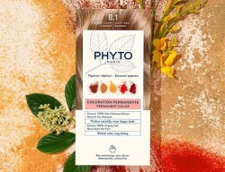Phyto Phytocolor Coloration Permanente 8.1 Blond Clair Cendré / Küllü Sarı - 4