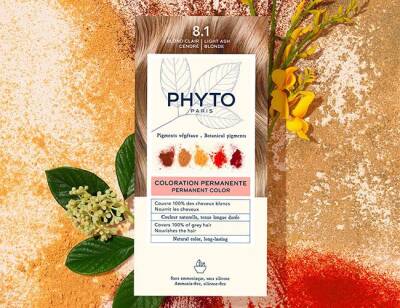 Phyto Phytocolor Coloration Permanente 8.1 Blond Clair Cendré / Küllü Sarı - 4