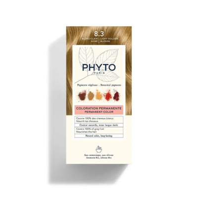 Phyto Phytocolor Coloration Permanente 8.3 Blond Clair Doré / Sarı Dore - 1