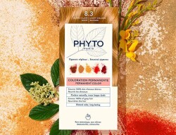 Phyto Phytocolor Coloration Permanente 8.3 Blond Clair Doré / Sarı Dore - 4