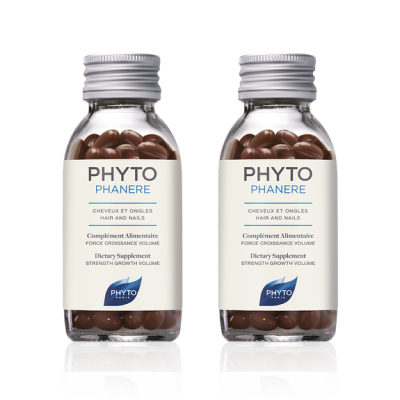 Phyto Phytophanere Complément Alimentaire Cheveux et Ongles 2x120 Capsules - 1