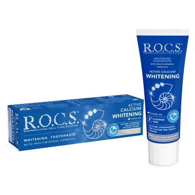 ROCS Active Calcium Whitening Diş Macunu 94 gr - 3