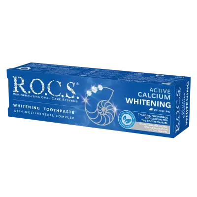 ROCS Active Calcium Whitening Diş Macunu 94 gr - 2