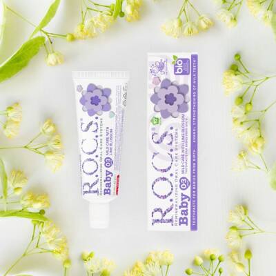 ROCS Baby 0-3 Yaş Ihlamur Özlü Diş Macunu 35 ml - 3