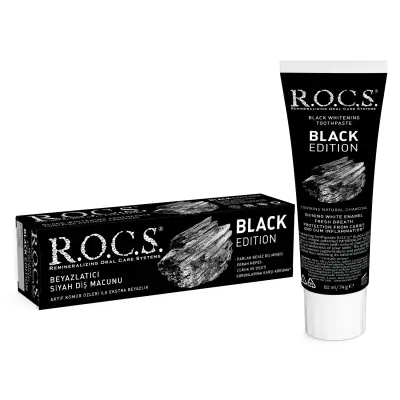ROCS Black Edition Diş Macunu 74 gr - 3