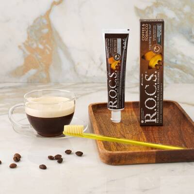 ROCS Coffee & Tobacco Diş Macunu 74 gr - 4
