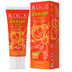 ROCS Junior 6-12 Yaş Meyveli Gökkuşağı Diş Macunu 60 ml - R.O.C.S