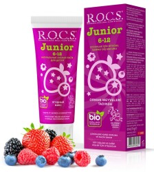 ROCS Junior 6-12 Yaş Orman Meyveleri Tadında Diş Macunu 60 ml - 2