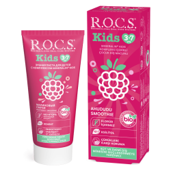 ROCS Kids 3-7 Yaş Ahududu Smoothie Tadında Diş Macunu 35 ml - R.O.C.S