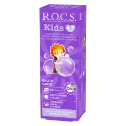 ROCS Kids 4-7 Yaş Balonlu Sakız Tadında Diş Macunu 35 ml - 1