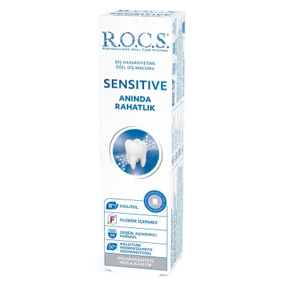 ROCS Sensitive Instant Relief Diş Macunu 94 gr - 1