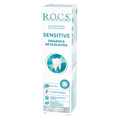 ROCS Sensitive Repair & Whitening Diş Macunu 94 gr - 1