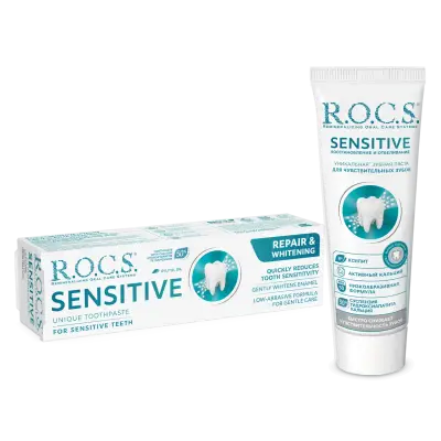 ROCS Sensitive Repair & Whitening Diş Macunu 94 gr - 3