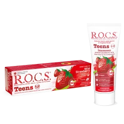 ROCS Teens 8-18 Yaş Yaban Çileği Tadında Diş Macunu 60 ml - 3