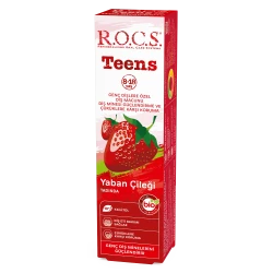 ROCS Teens 8-18 Yaş Yaban Çileği Tadında Diş Macunu 60 ml - 1
