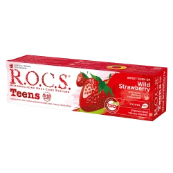 ROCS Teens 8-18 Yaş Yaban Çileği Tadında Diş Macunu 60 ml - 2