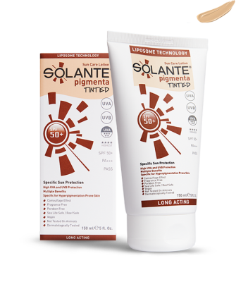 Solante Pigmenta Tinted Sun Care Lotion SPF 50+ 150 ml - 1