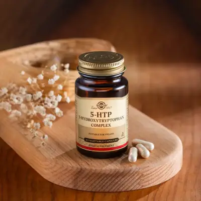 Solgar 5-HTP 100 mg 30 Vegetable Capsules - 2