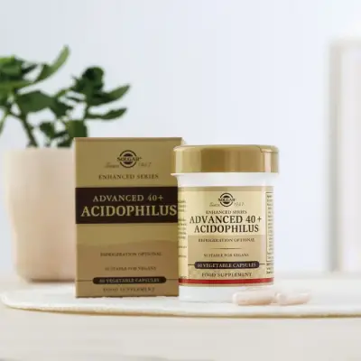 Solgar Advanced 40+ Acidophilus 60 Vegetable Capsules - 4