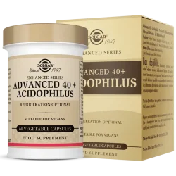 Solgar Advanced 40+ Acidophilus 60 Vegetable Capsules - 6
