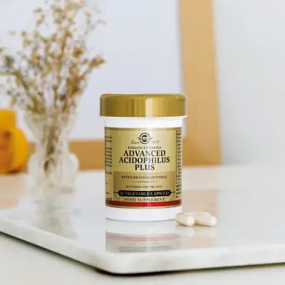 Solgar Advanced Acidophilus Plus 60 Vegetable Capsules - 2