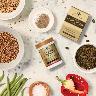 Solgar Advanced Acidophilus Plus 60 Vegetable Capsules - 5