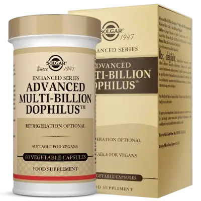 Solgar Advanced Multi-Billion Dophilus® 60 Vegetable Capsules - 1