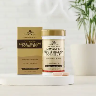 Solgar Advanced Multi-Billion Dophilus® 60 Vegetable Capsules - 3