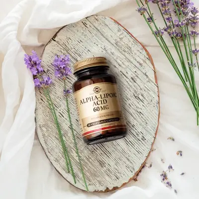 Solgar Alpha Lipoic Acid 60 mg 60 Vegetable Capsules - 3