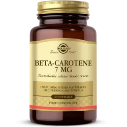 Solgar Beta Carotene 7 mg 60 Softgels - 1