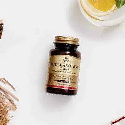 Solgar Beta Carotene 7 mg 60 Softgels - 3