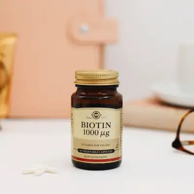Solgar Biotin 1000 mcg 50 Vegetable Capsules - 3