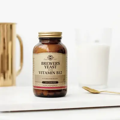 Solgar Brewer’s Yeast with Vitamin B12 250 Tablets - 4