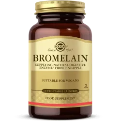 Solgar Bromelain 60 Vegetable Capsules - 1