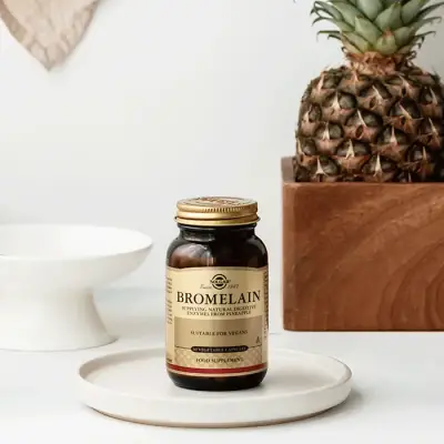 Solgar Bromelain 60 Vegetable Capsules - 3