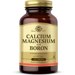 Solgar Calcium Magnesium Plus Boron 100 Tablets - 1