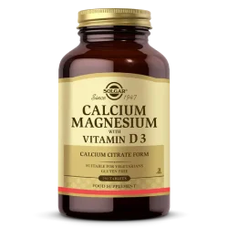 Solgar Calcium Magnesium with Vitamin D3 150 Tablets - 1