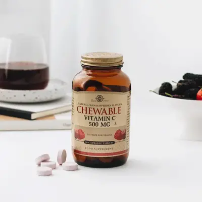 Solgar Chewable Vitamin C 500 mg 90 Tablets - 2