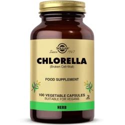Solgar Chlorella 100 Vegetable Capsules - 1