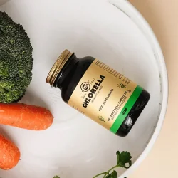 Solgar Chlorella 100 Vegetable Capsules - 3